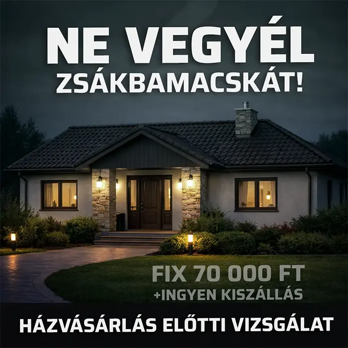 Házvásárlás előtt vizsgálat
