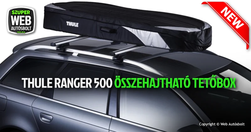 Thule Ranger 500 összehajtható tetőbox